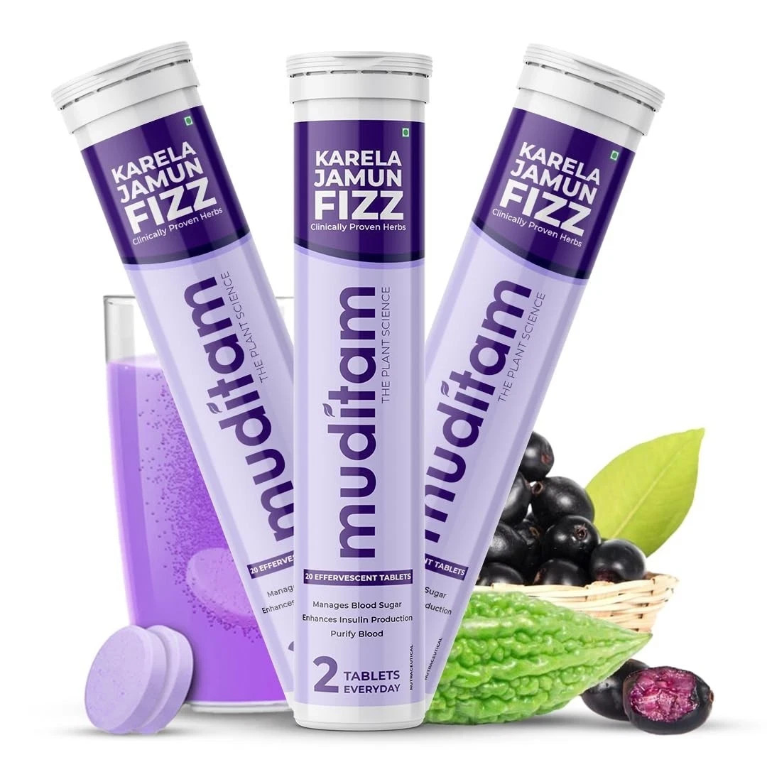Muditam Ayurveda Jamun Fizz |  | 60 Effervescent Tablet