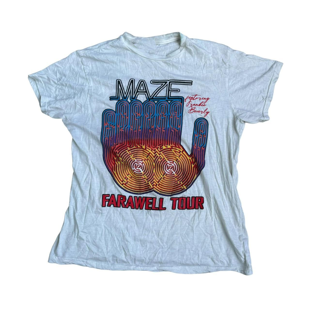 MAZE Featuring Frankie Beverly Final TOUR T-shirt TMB3154