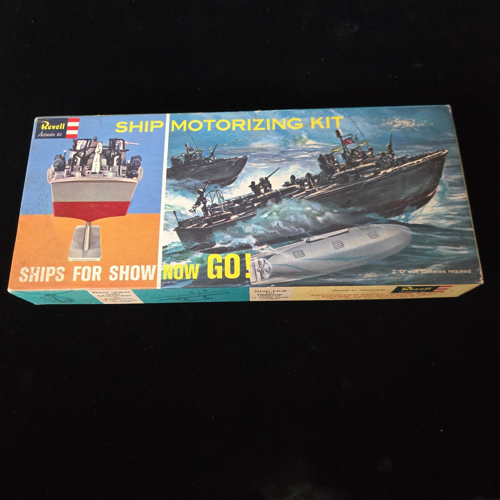 99% Complete Vintage 1963 Revell Model Ship Motorizing Kit # H404 99% Complete Vintage 1963 Revell Model Ship Motorizing Kit # H404