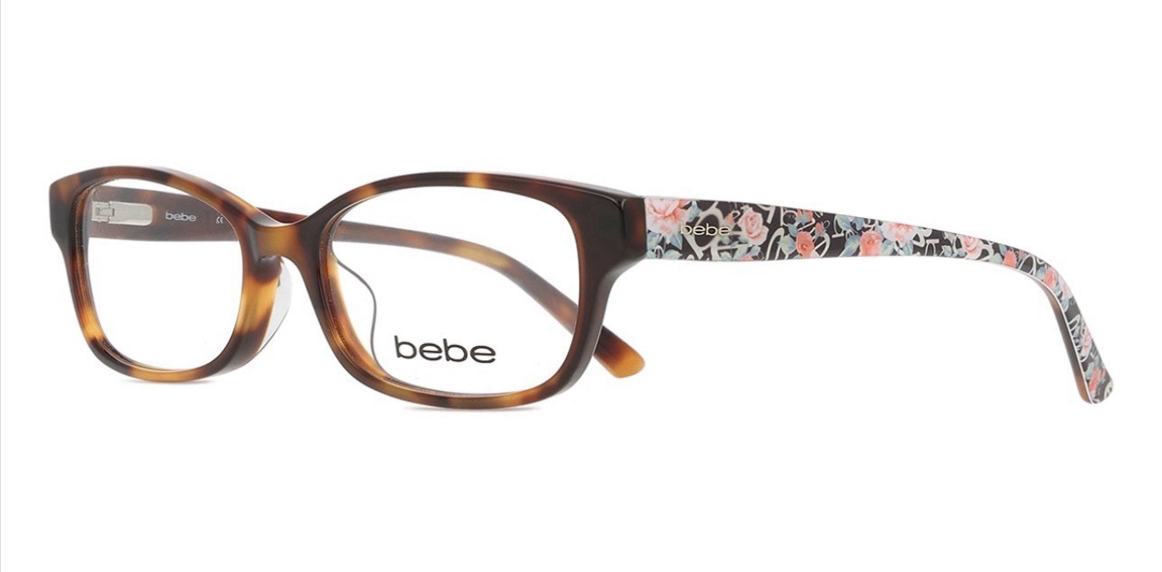 New Bebe 5183 Tortoise Eyeglasses 51mm Eye Size Authentic New Bebe 5183 Tortoise Eyeglasses 51mm Eye Size Authentic