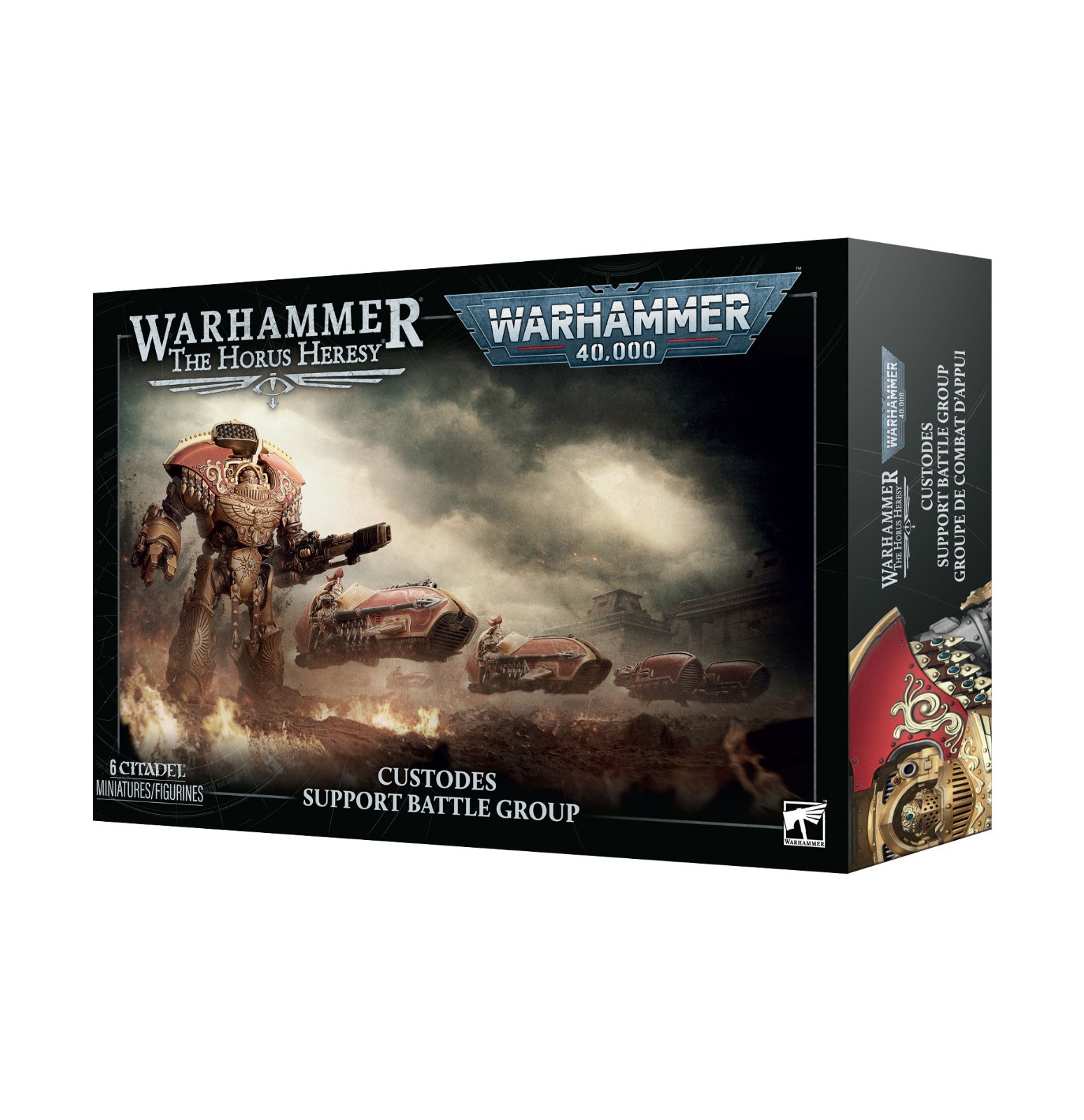 Warhammer 40,000 / The Horus Heresy: Custodes Support Battle Group Preorder 9/12