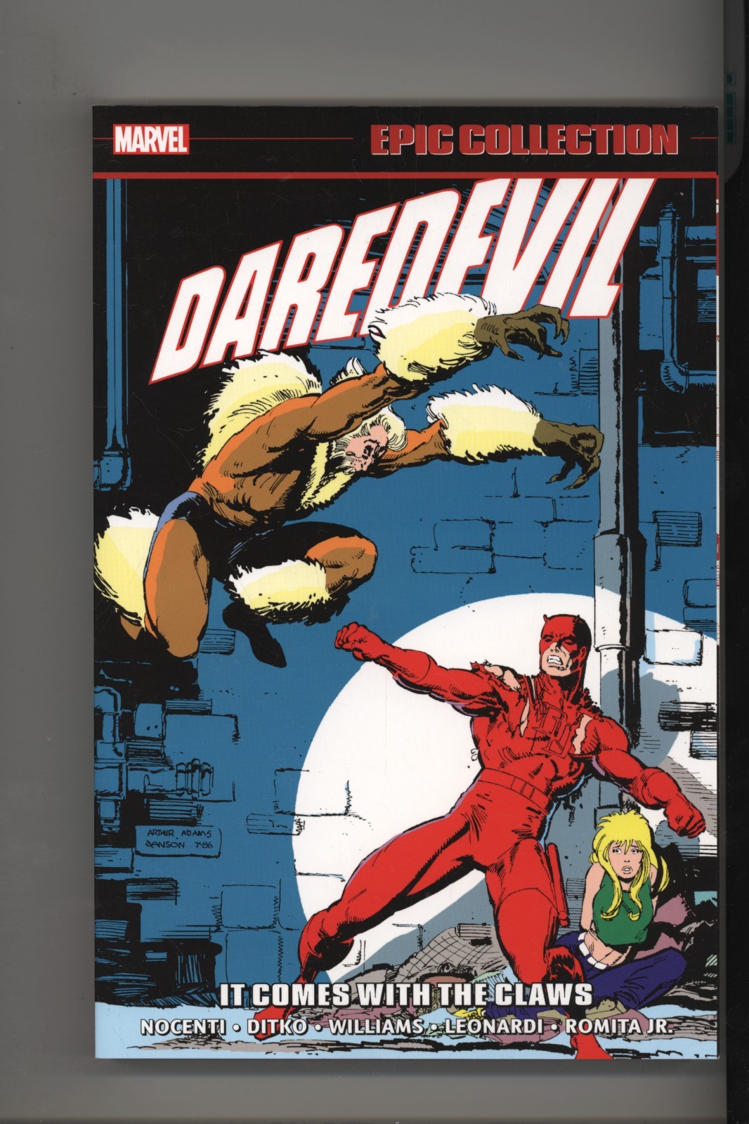 Daredevil Epic Collection Vol 12 It Comes With The Claws Marvel Never Read TPB Daredevil Epic Collection Vol 12 It Comes With The Claws Marvel Never Read TPB