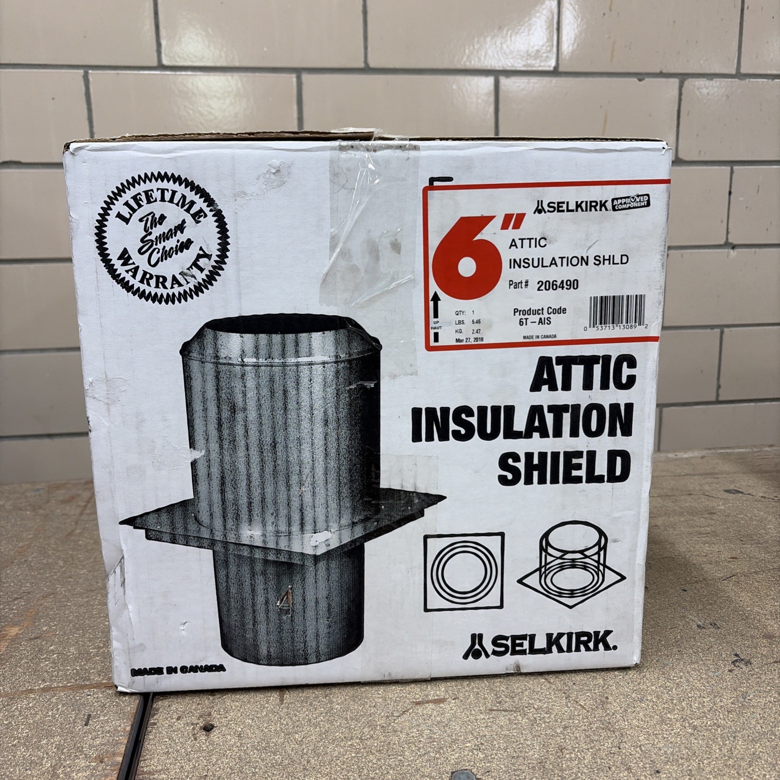 SELKIRK 206490 Attic Insulation Shield 6\