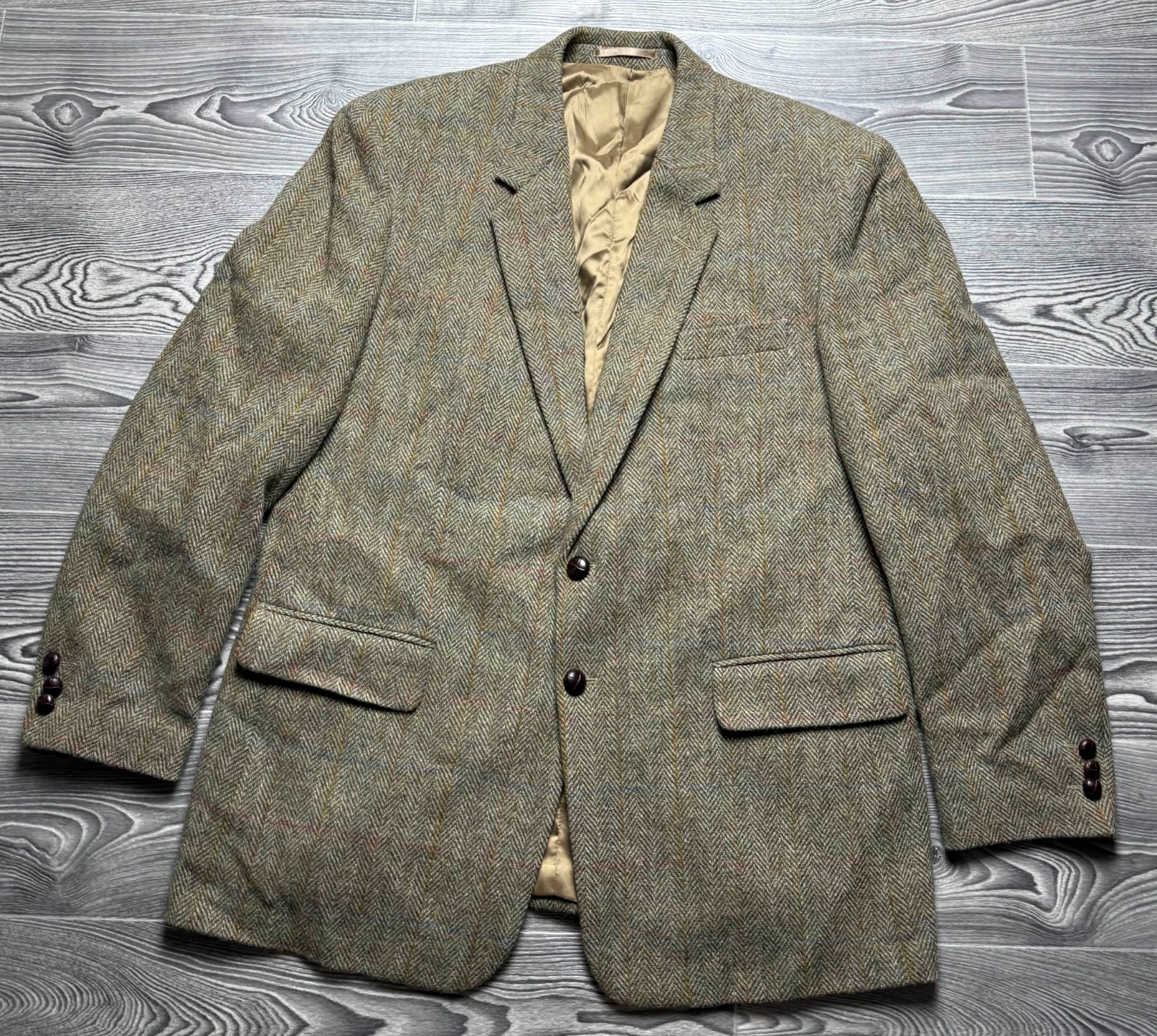 Harris Tweed Blazer Mens Jacket Wool Barva 42 Regular Harris Tweed Blazer Mens Jacket Wool Barva 42 Regular