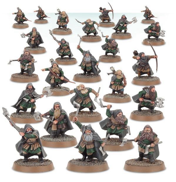 Middle Earth Strategy Battle Game Dwarf Rangers - Lord of the Rings NEW On-Sprue Middle Earth Strategy Battle Game Dwarf Rangers - Lord of the Rings NEW On-Sprue