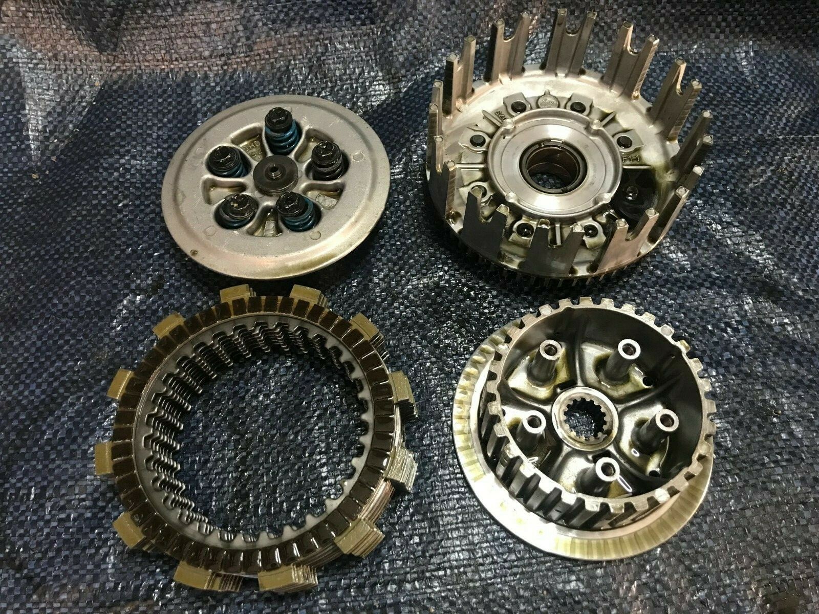 2013 13 Yamaha Yz250f Yz250 Yz 250f Clutch Assembly Basket Hub Plates Assembly