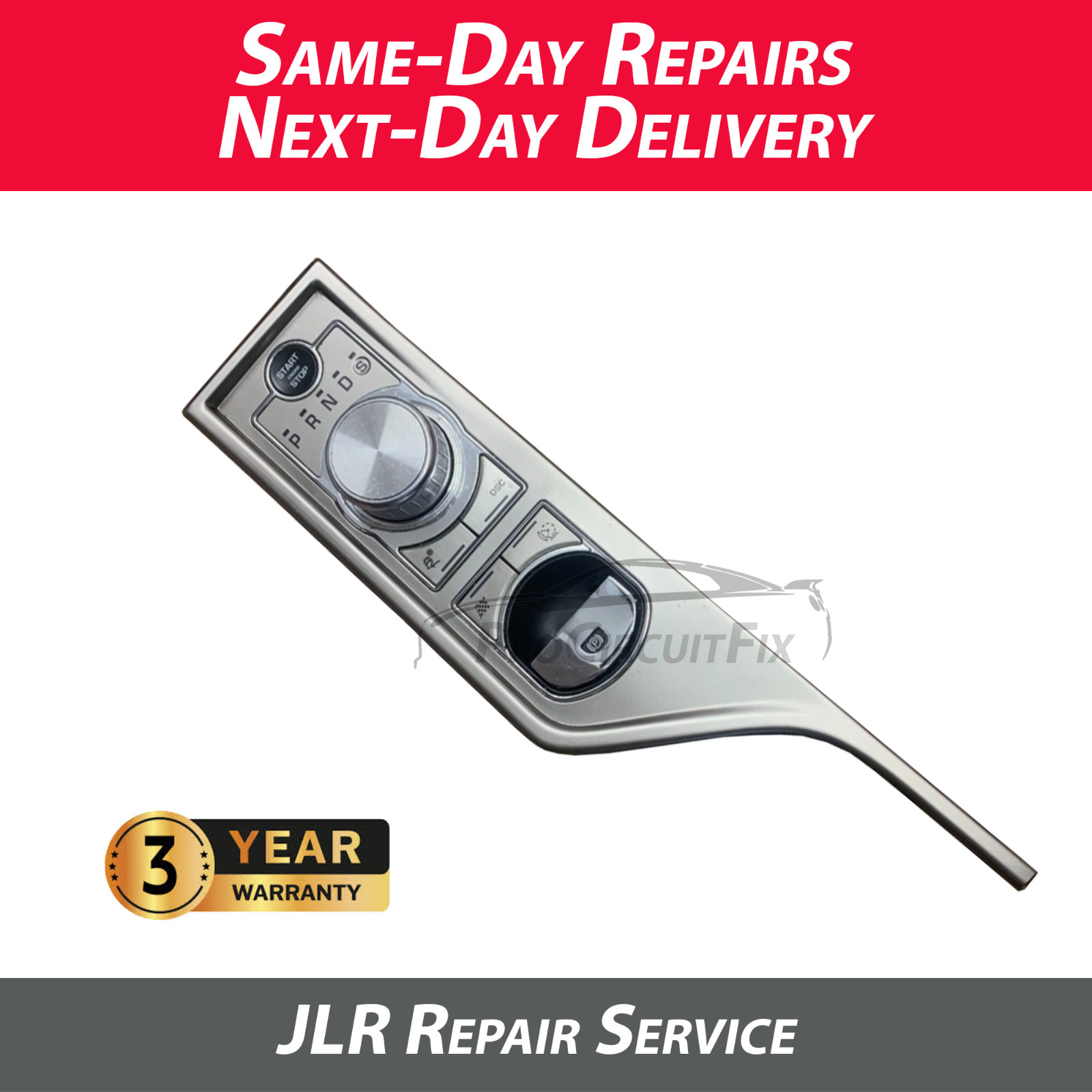 Jaguar XF Gear Selector REPAIR - STUCK IN POSITION OR NOT RISING 1 Day Repair