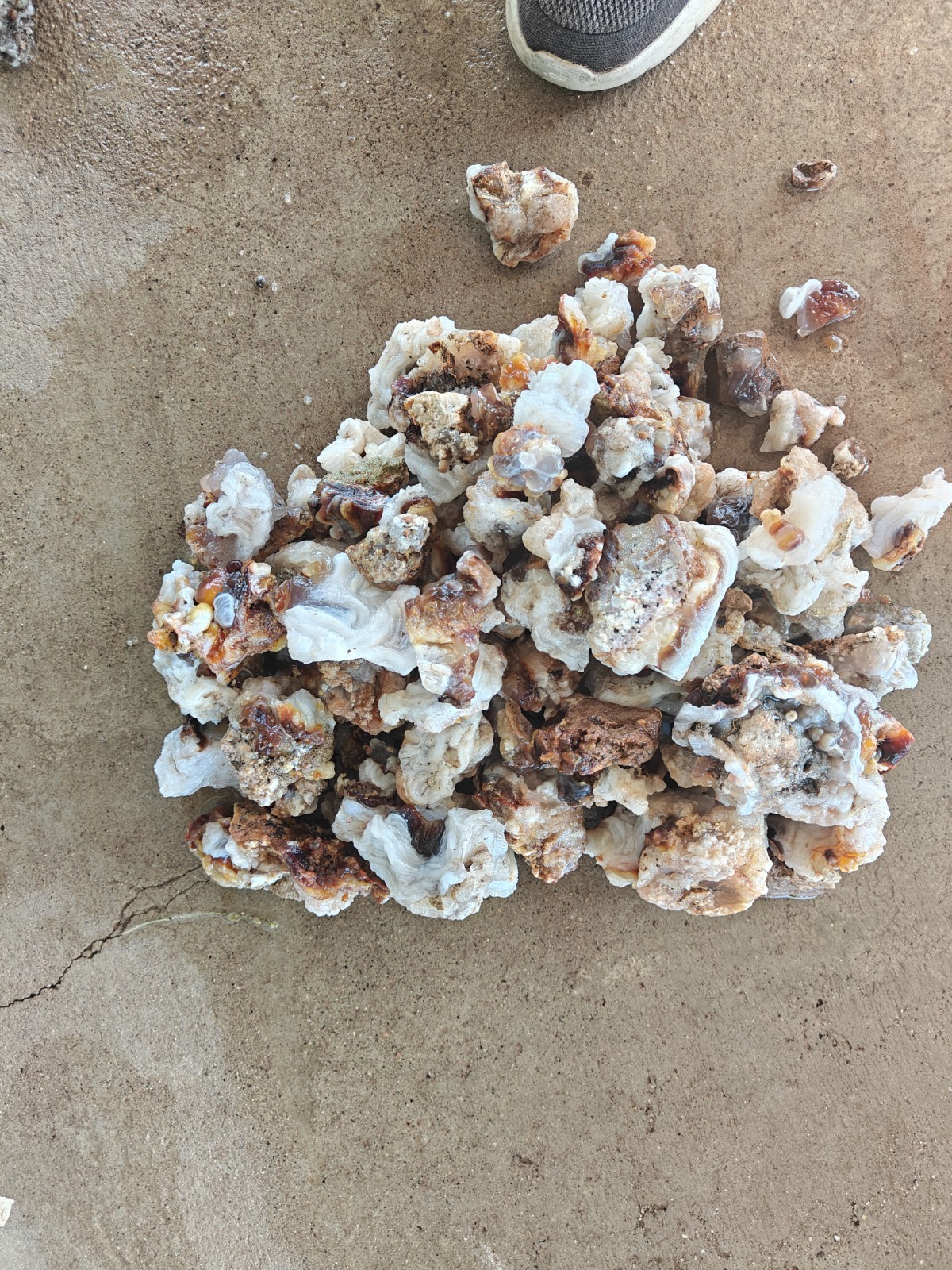 Fire Agate Rough, Deer Creek (Arizona) Fire Agate Rough, Deer Creek (Arizona)