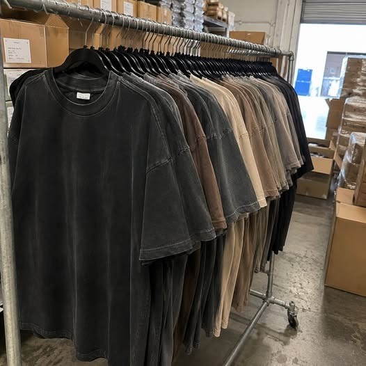 Oversized Washed Blank Tees Oversized Washed Blank Tees