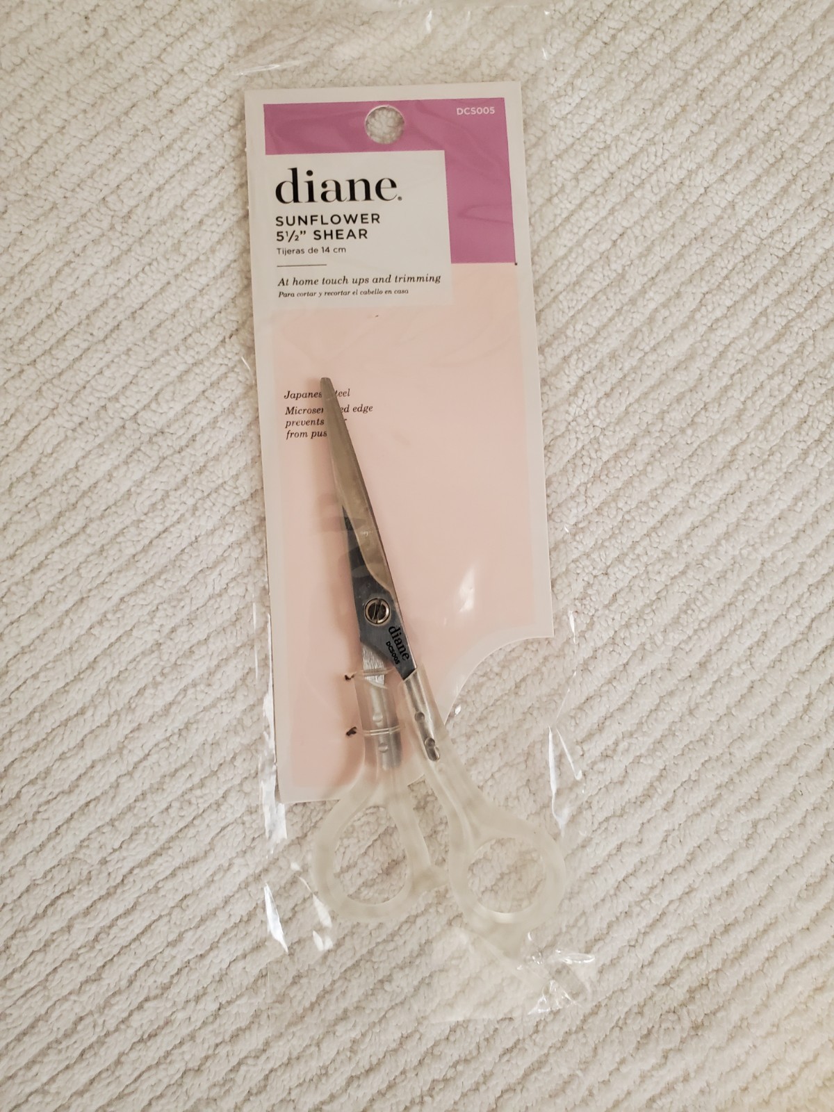 1 Pack Diane By Fromm Stay Sharp Edge Sunflower Shear 5.5 5 1/2 Japanese Steel 1 Pack Diane By Fromm Stay Sharp Edge Sunflower Shear 5.5 5 1/2 Japanese Steel