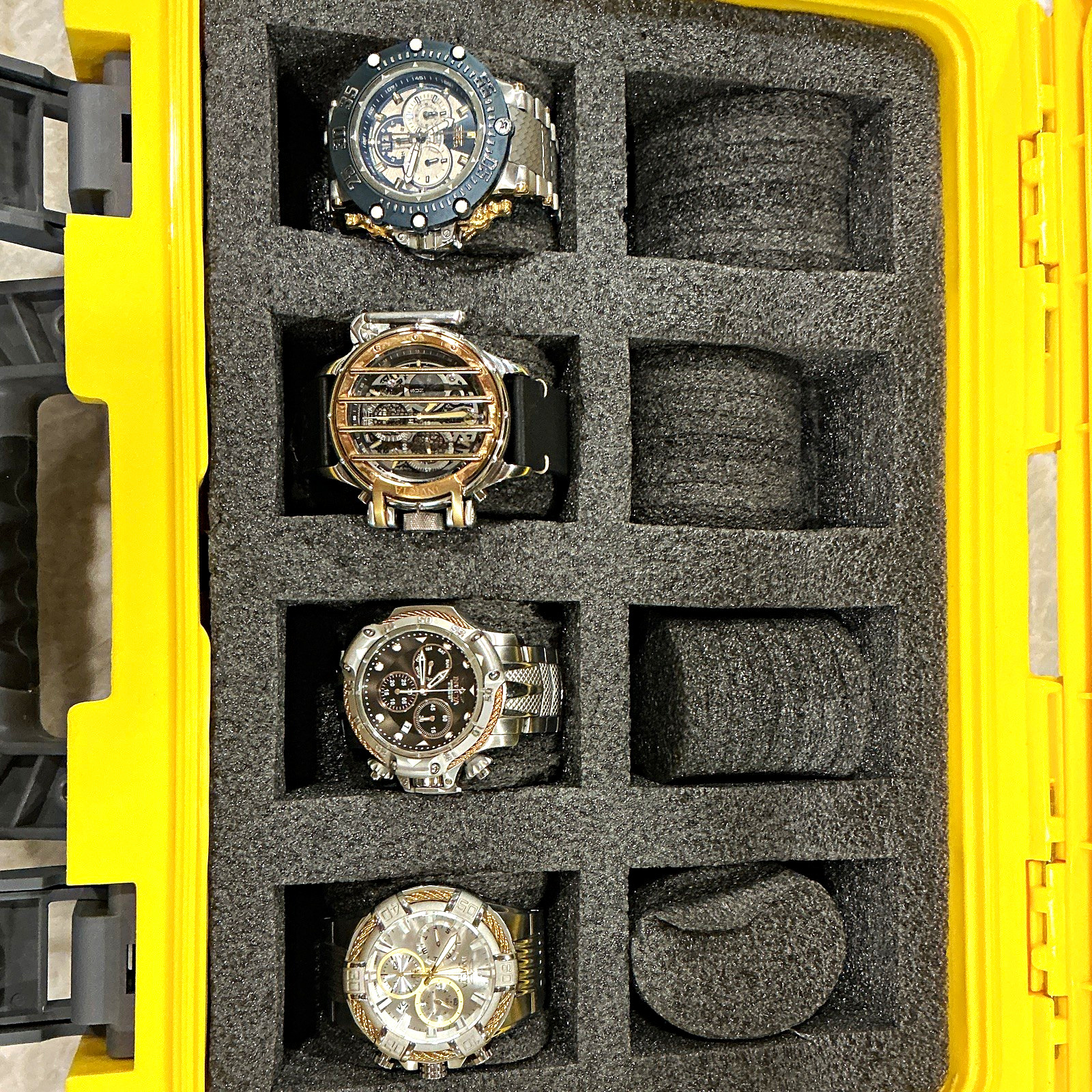 Invicta Men’s Watches with Carrying Case