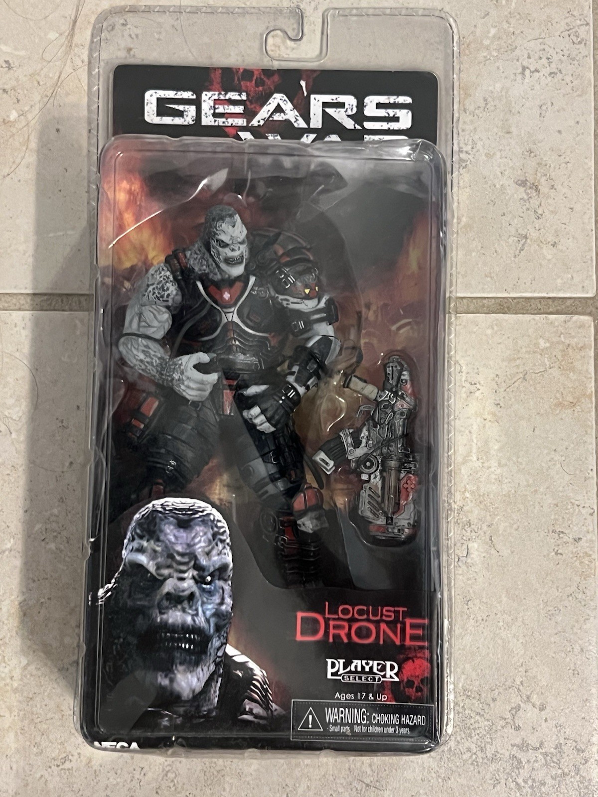 NECA Gears of War Series 1 Action Figure Locust Drone New