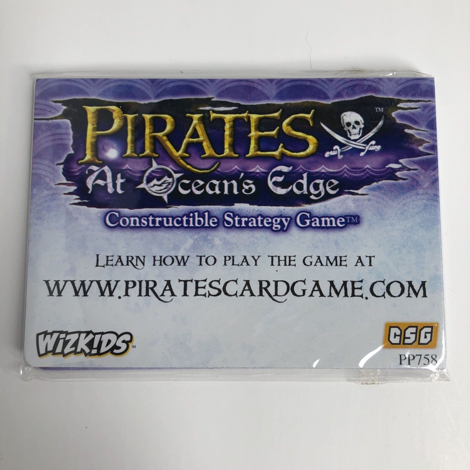 Pirates at Oceans Edge Game PROMO PACK PP758 BRAND NEW NIP Wizkids