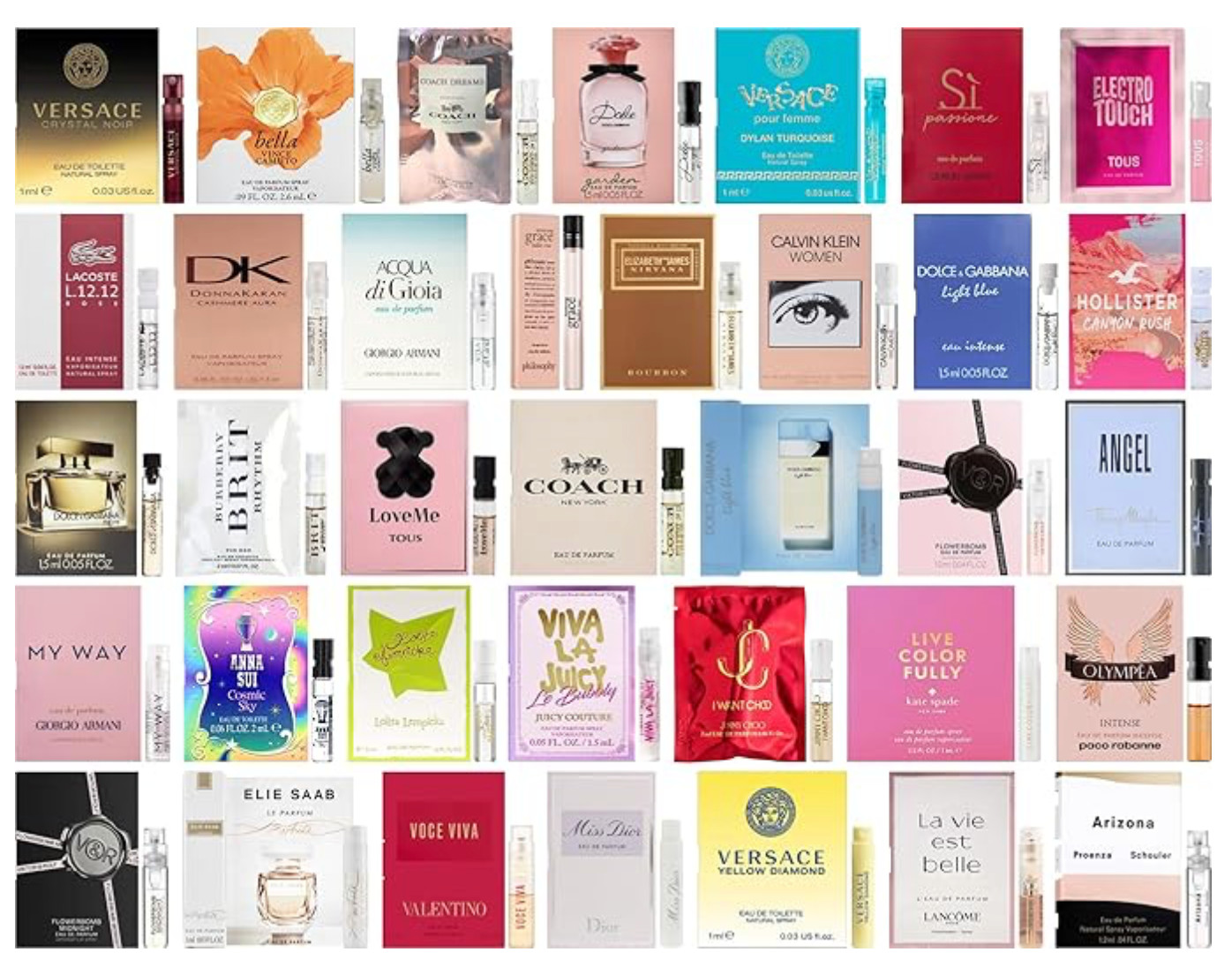 24 x Women\'s Designer Perfume Samples Set   Lot