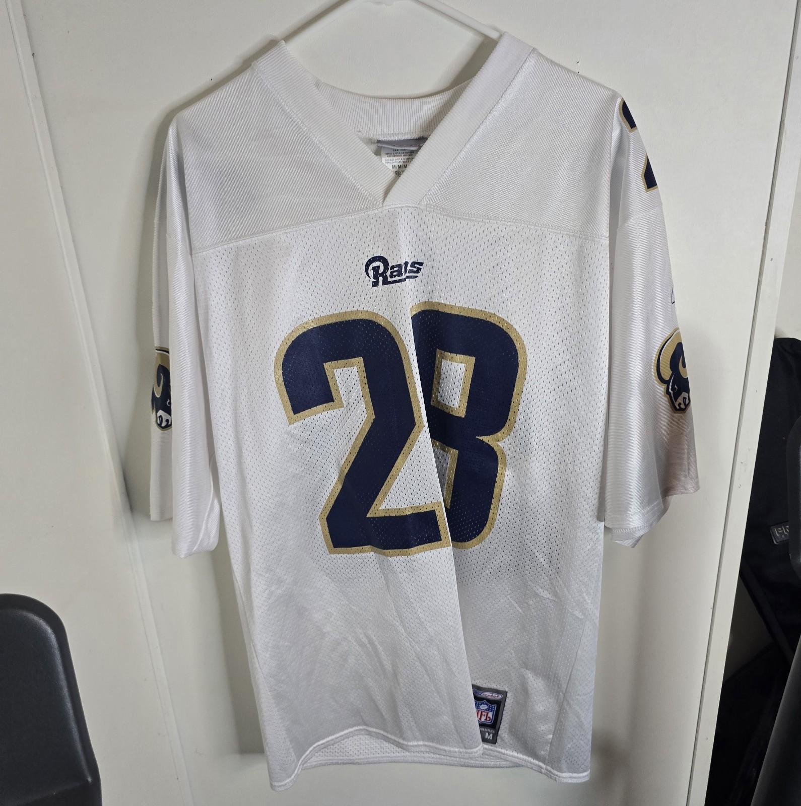 Vintage Reebok St Louis Rams Marshall Faulk NFL Jersey Medium Vintage Reebok St Louis Rams Marshall Faulk NFL Jersey Medium