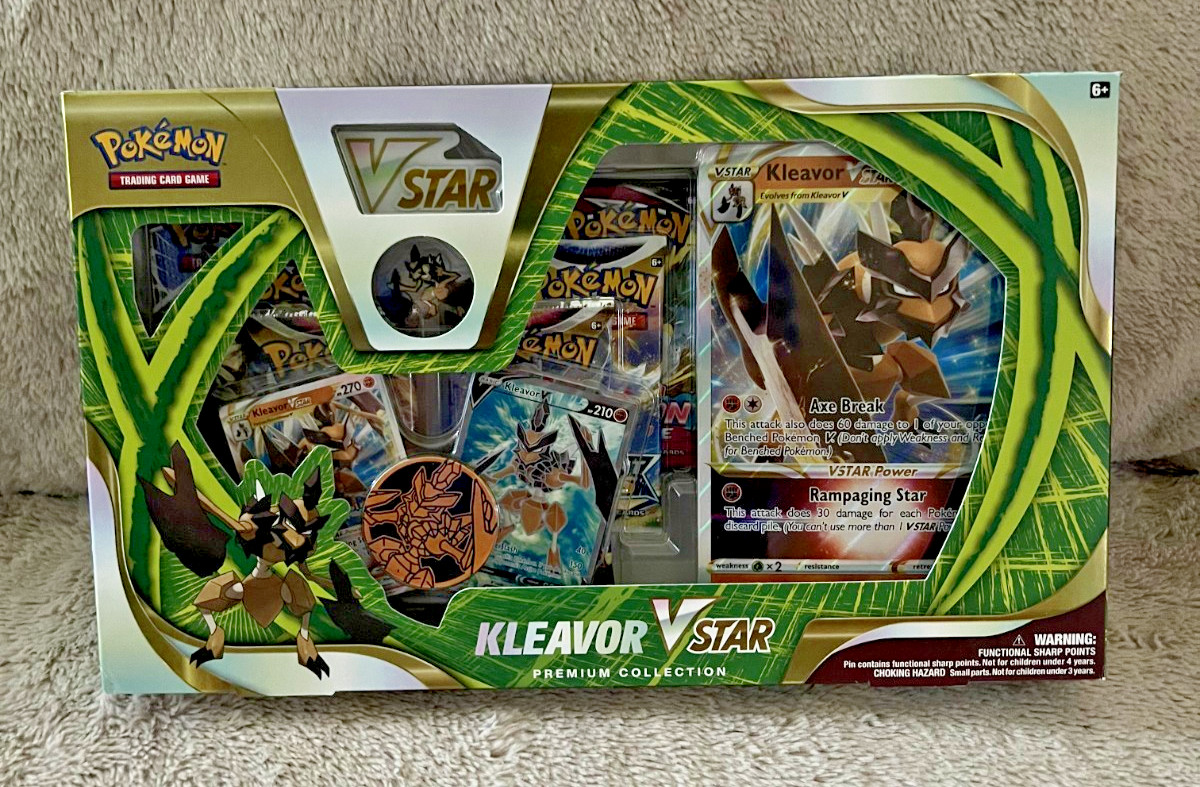 Pokémon TCG Kleavor VSTAR /Premium Collection Pokémon TCG Kleavor VSTAR /Premium Collection