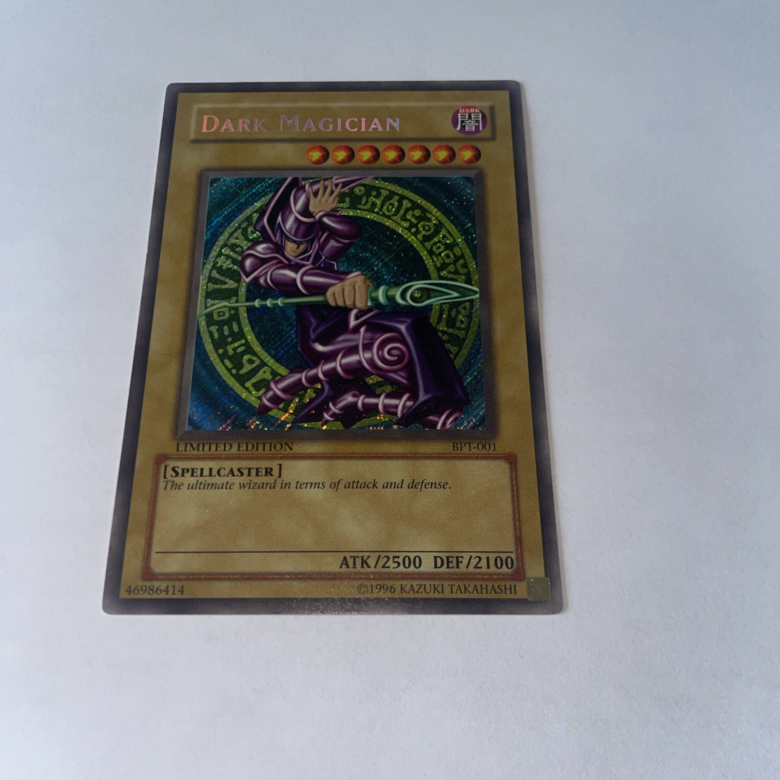 DARK MAGICIAN BPT-001 2002 Collectors Tin Limited Edition DARK MAGICIAN BPT-001 2002 Collectors Tin Limited Edition