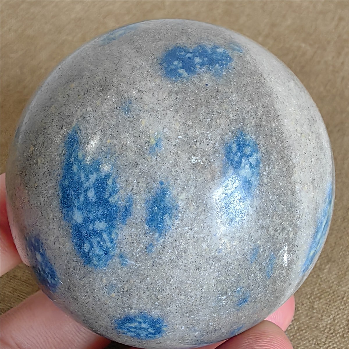 307g Natural Blue AZURITE in K2 JASPER Granite Crystal Stone Energy Mineral F644 307g Natural Blue AZURITE in K2 JASPER Granite Crystal Stone Energy Mineral F644
