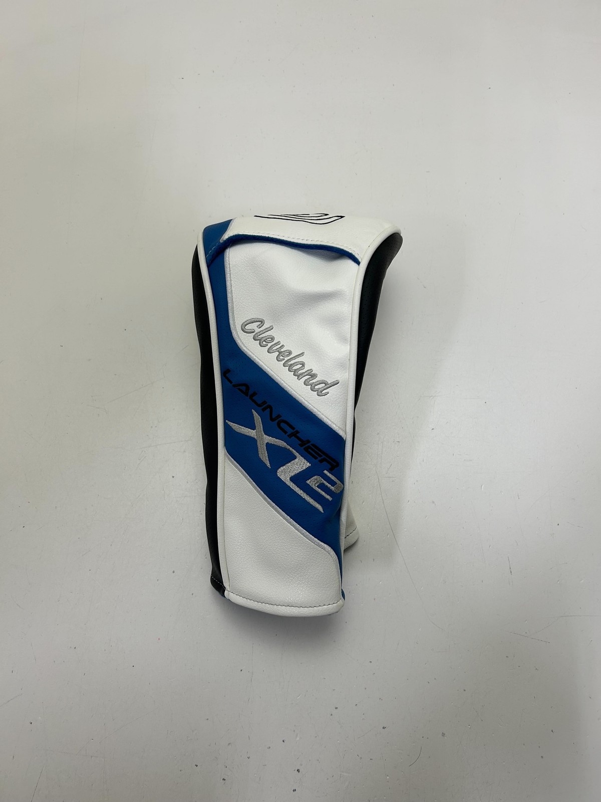 Cleveland Golf Launcher XL2 2024 Driver Headcover Head Cover Good White/Blue Cleveland Golf Launcher XL2 2024 Driver Headcover Head Cover Good White/Blue