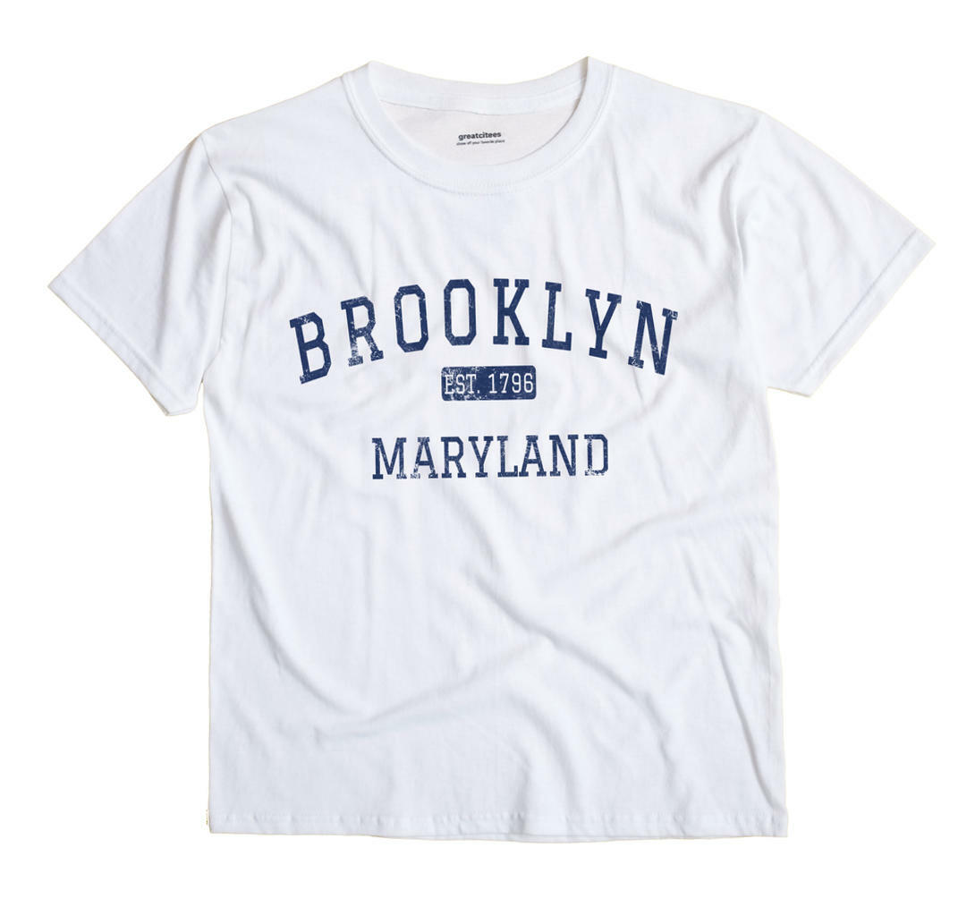 Brooklyn Maryland MD T-Shirt Baltimore EST