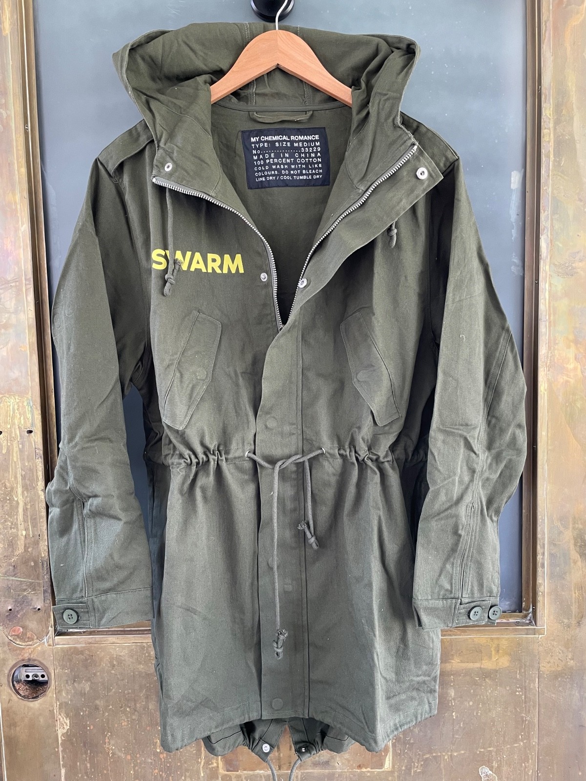 DEADSTOCK My Chemical Romance MCR SWARM Tour 2022 Parka Jacket S, M, L, XL, XXL