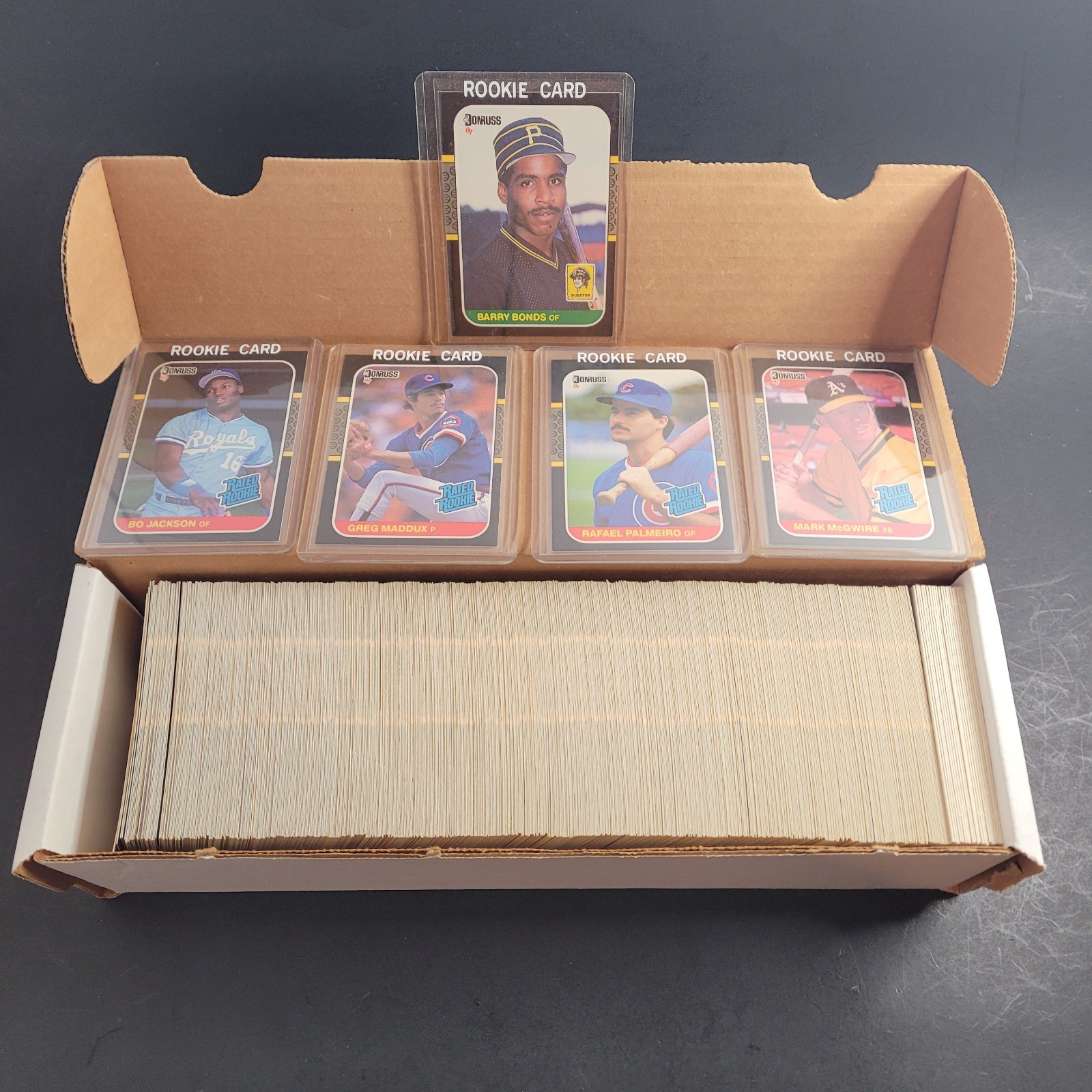 1987 Donruss Baseball Complete Hand Collected 1-660 Card  Set Bo Jackson McGwire