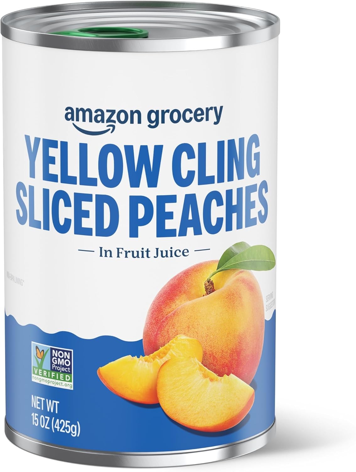 Yellow Cling Sliced Peaches, 15 Oz