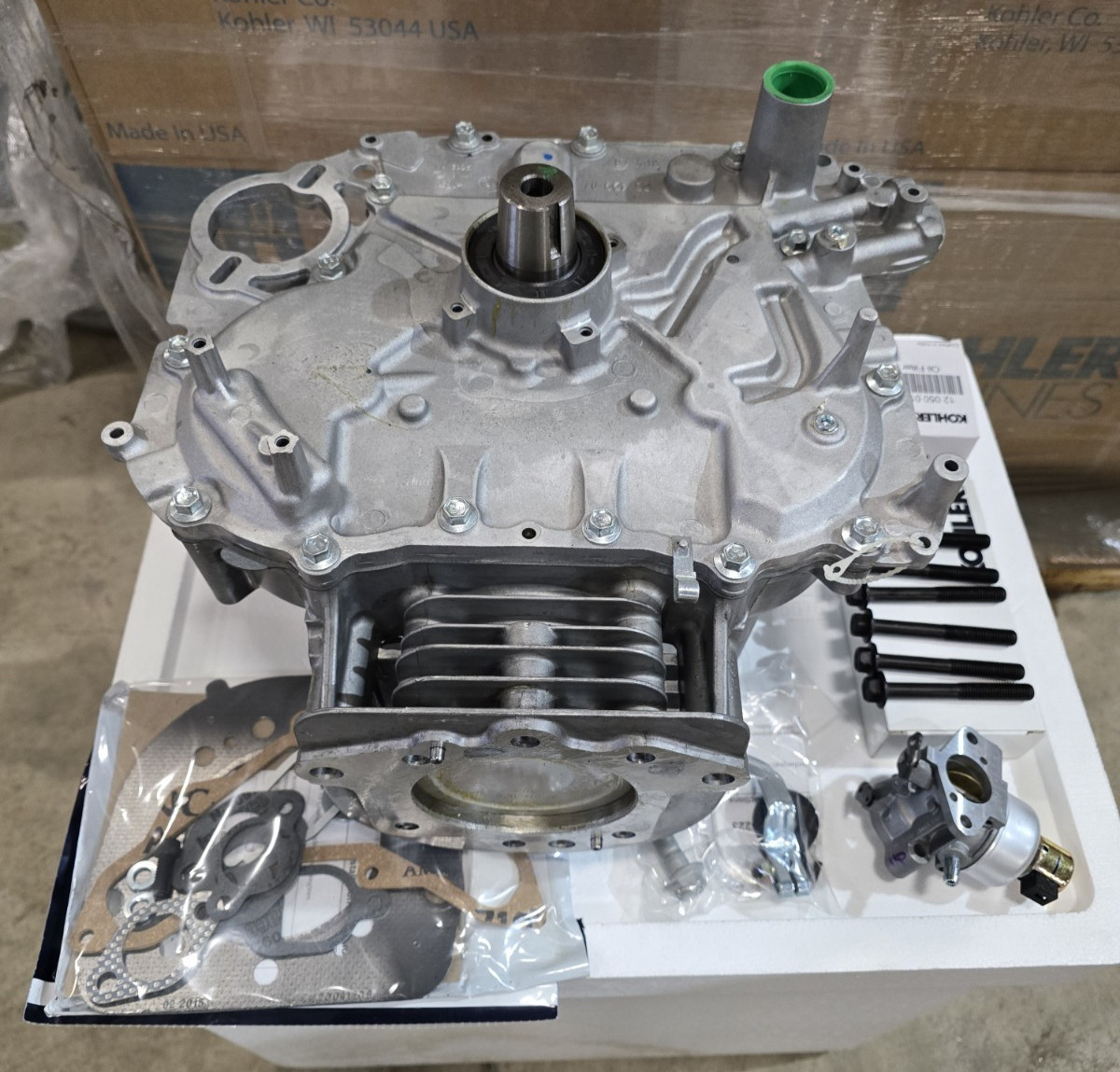 Kohler Courage SV590-SV620 Vertical Engine Short Block 2052216 Kohler Courage SV590-SV620 Vertical Engine Short Block 2052216