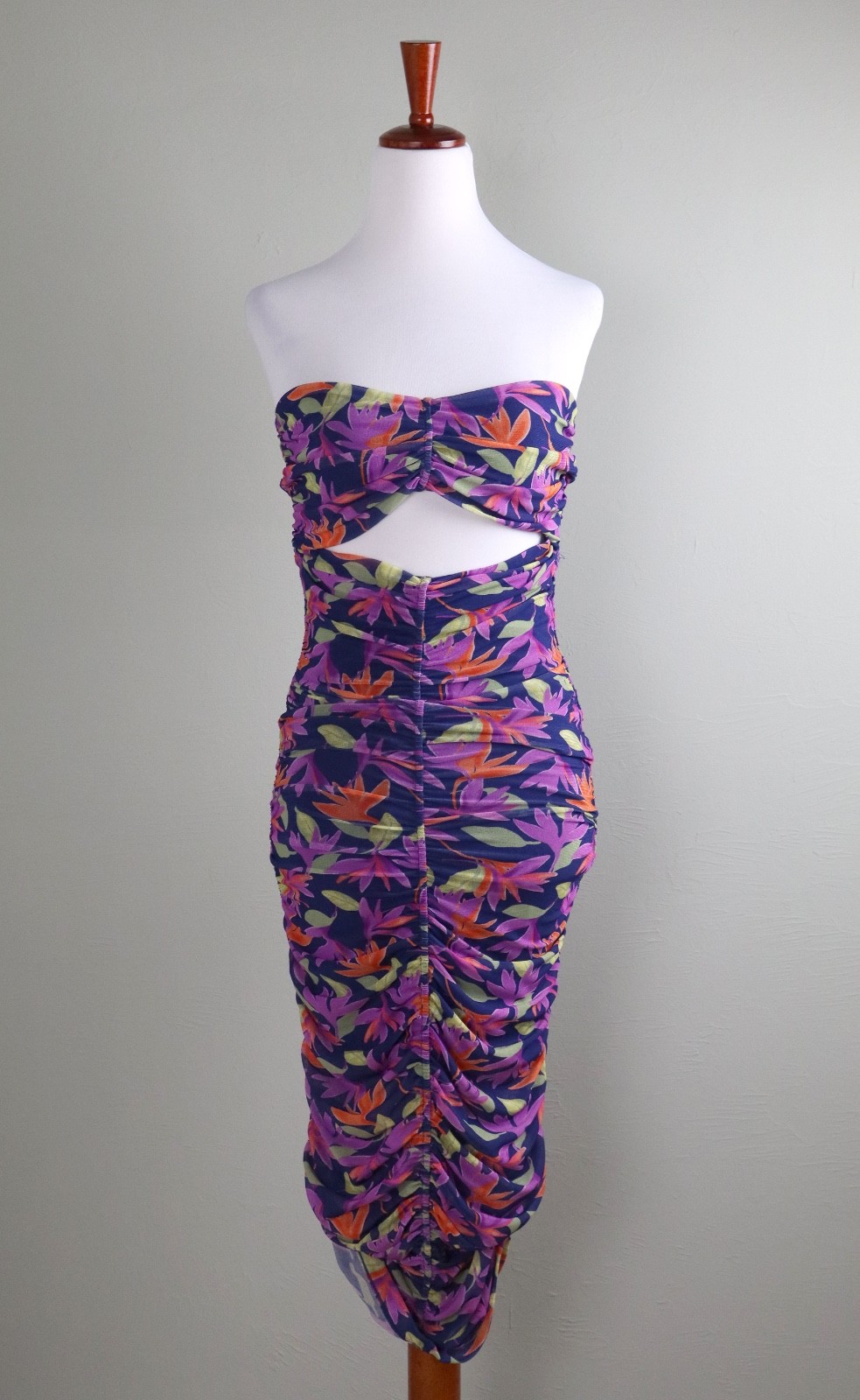 RAMY BROOK New York NWT $445 Mesh Exclusive Savvy Strapless Dress Size Small