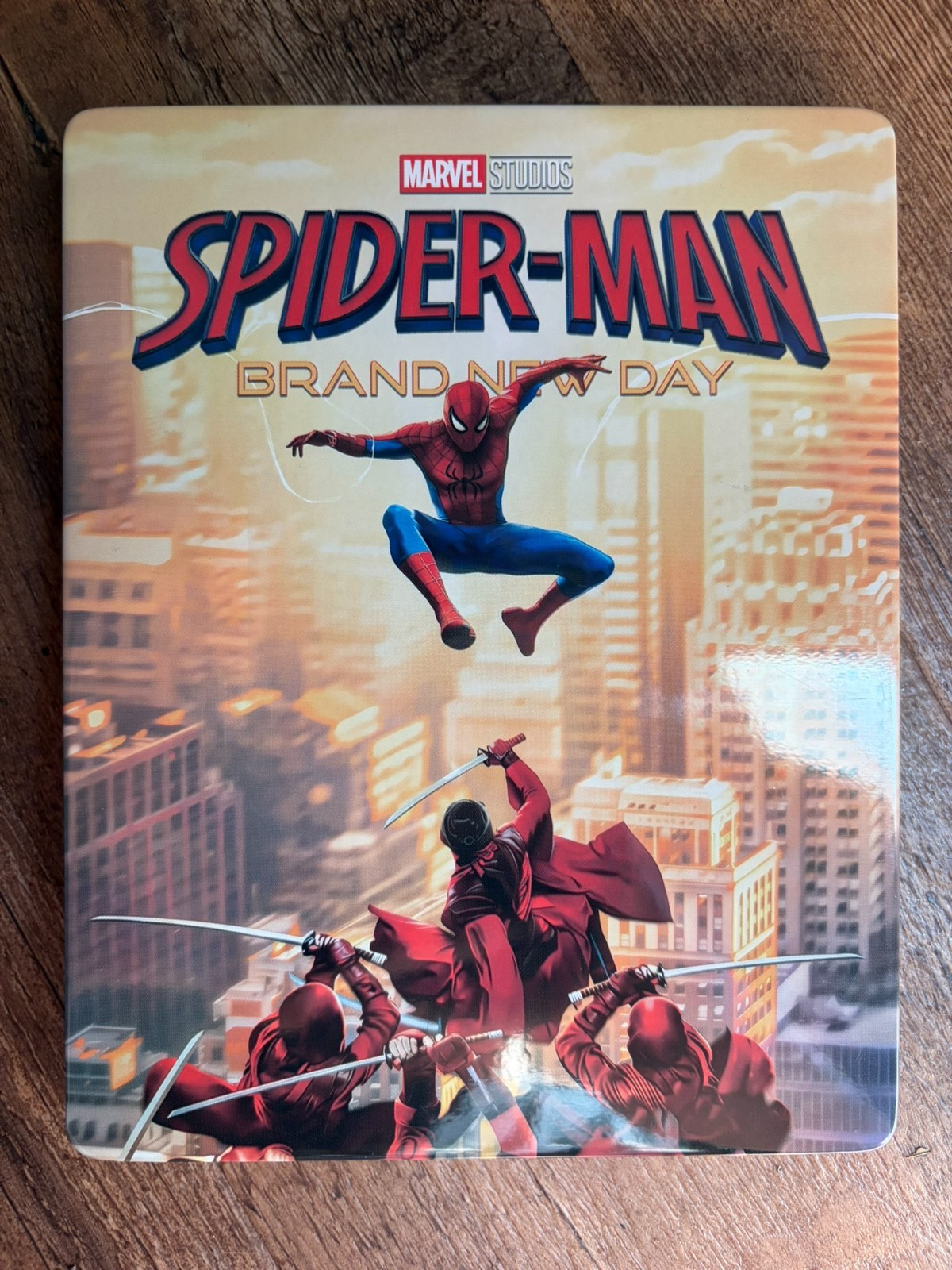 CUSTOM Spider-Man Brand New Day 2026 Glossy Steelbook Case [G2] *NEW* NO DISC(S)