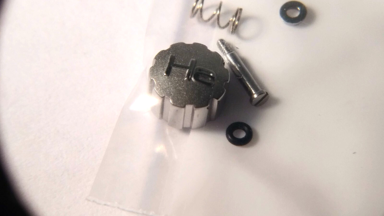 Crown for OM SEAMASTER PROFESSIONAL PLANET OCEAN HELIUM ESCAPE VALVE