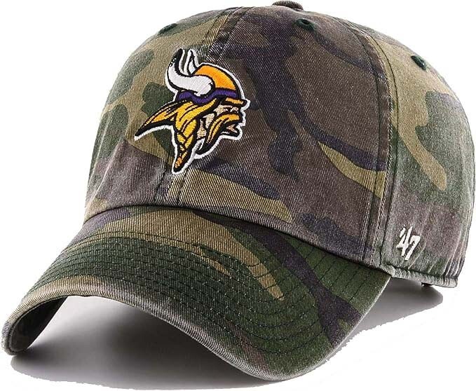 NWT Authentic \'47 Brand NFL Minnesota Vikings Adjustable MVP/Clean Up/Snap Hat
