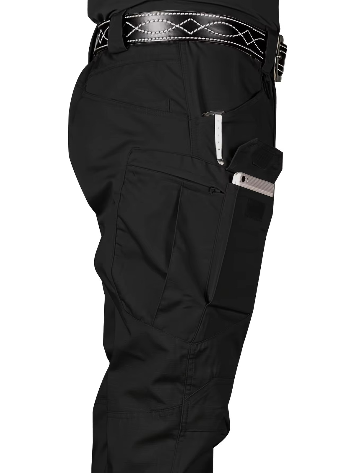 Mens Cargo Pants Tactical Waterproof Work Hiking Combat Outdoor Trousers Pants