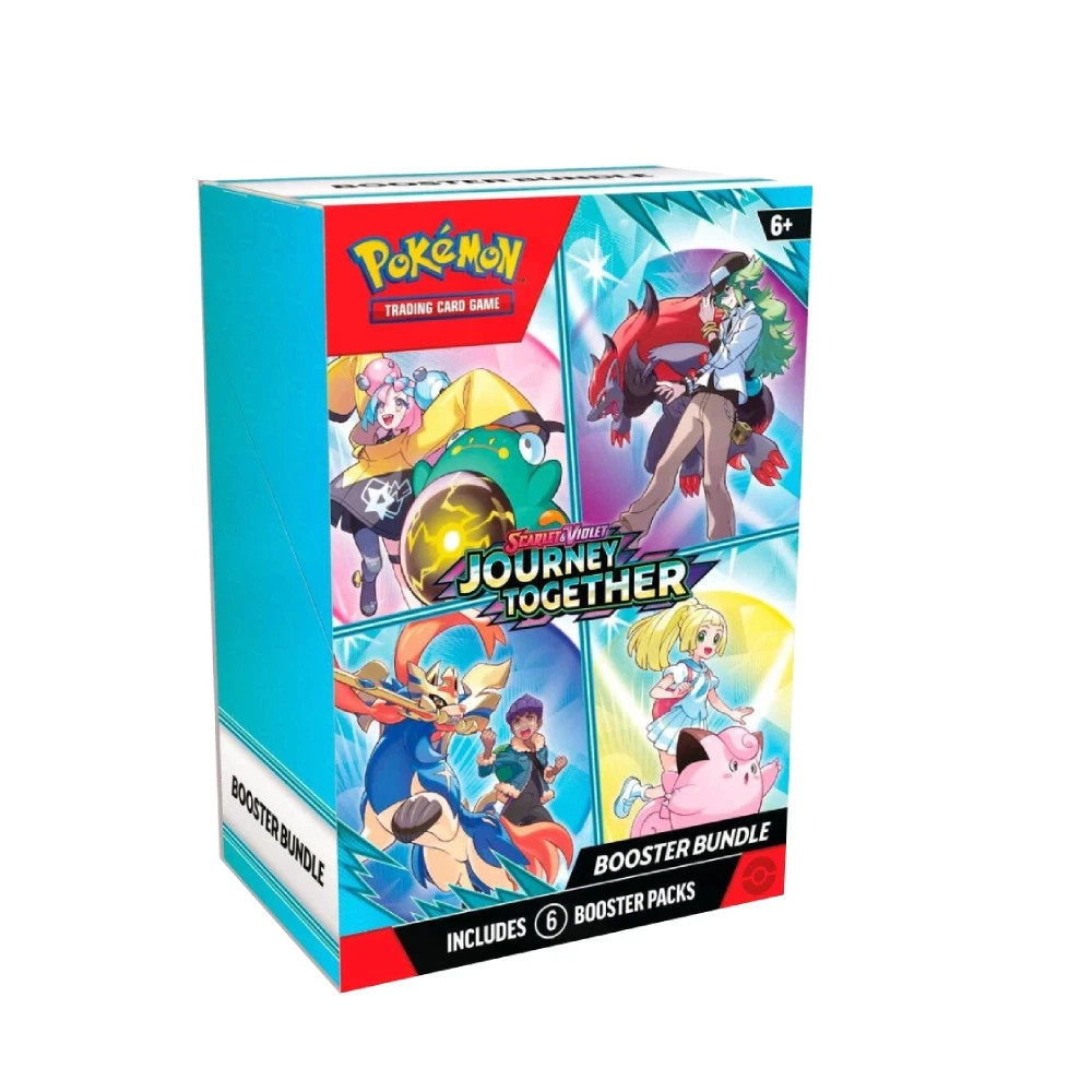 Pokemon TCG Journey Together Booster Bundle NEW SEALED - 6 Booster Packs Pokemon TCG Journey Together Booster Bundle NEW SEALED - 6 Booster Packs