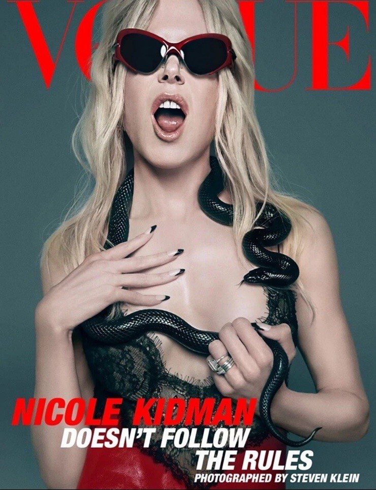 Vogue Australia Magazine - February 2024 - Nicole Kidman By  Steven Klein