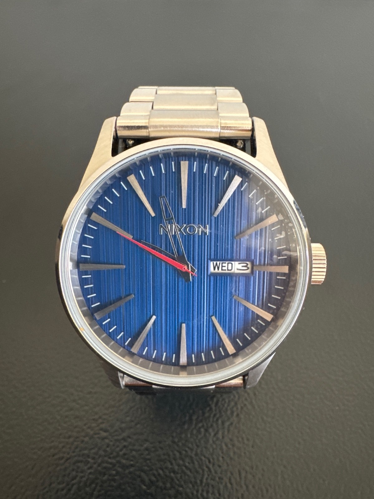 NIXON Sentry SS A356 Men's Analog Classic Watch NIXON Sentry SS A356 Men's Analog Classic Watch