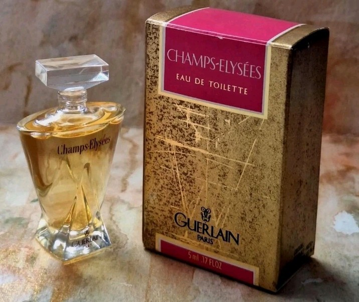 Champs-Elysees Guerlain Paris Eau De Toilette 5ml/.17oz Mini Bottle