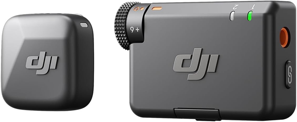 DJI Mic Mini (1 TX + 1 RX) (Certified Refurbished) DJI Mic Mini (1 TX + 1 RX) (Certified Refurbished)