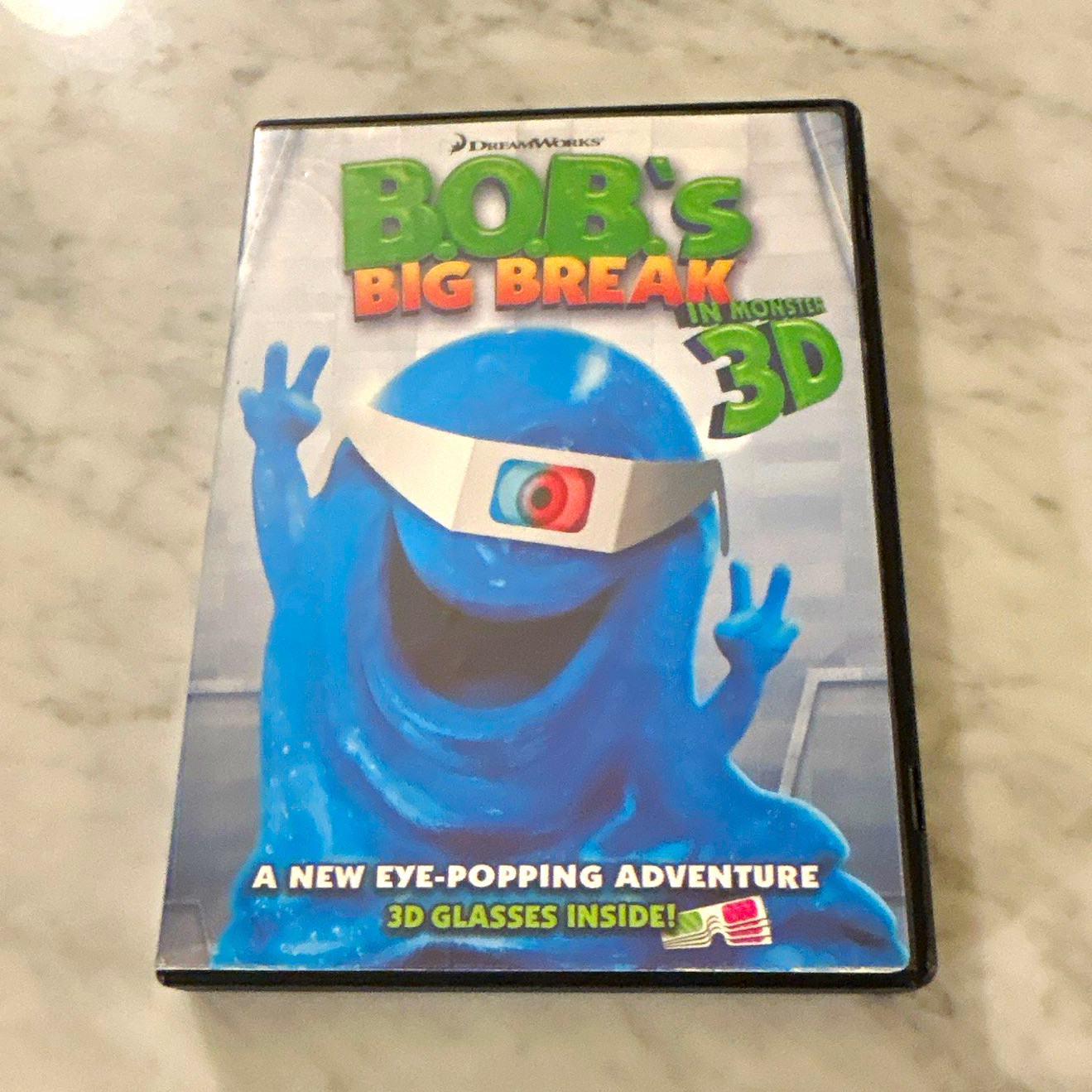 DreamWorks Animation B.O.B.\'s Big Break 3D DVD Monsters vs Aliens 