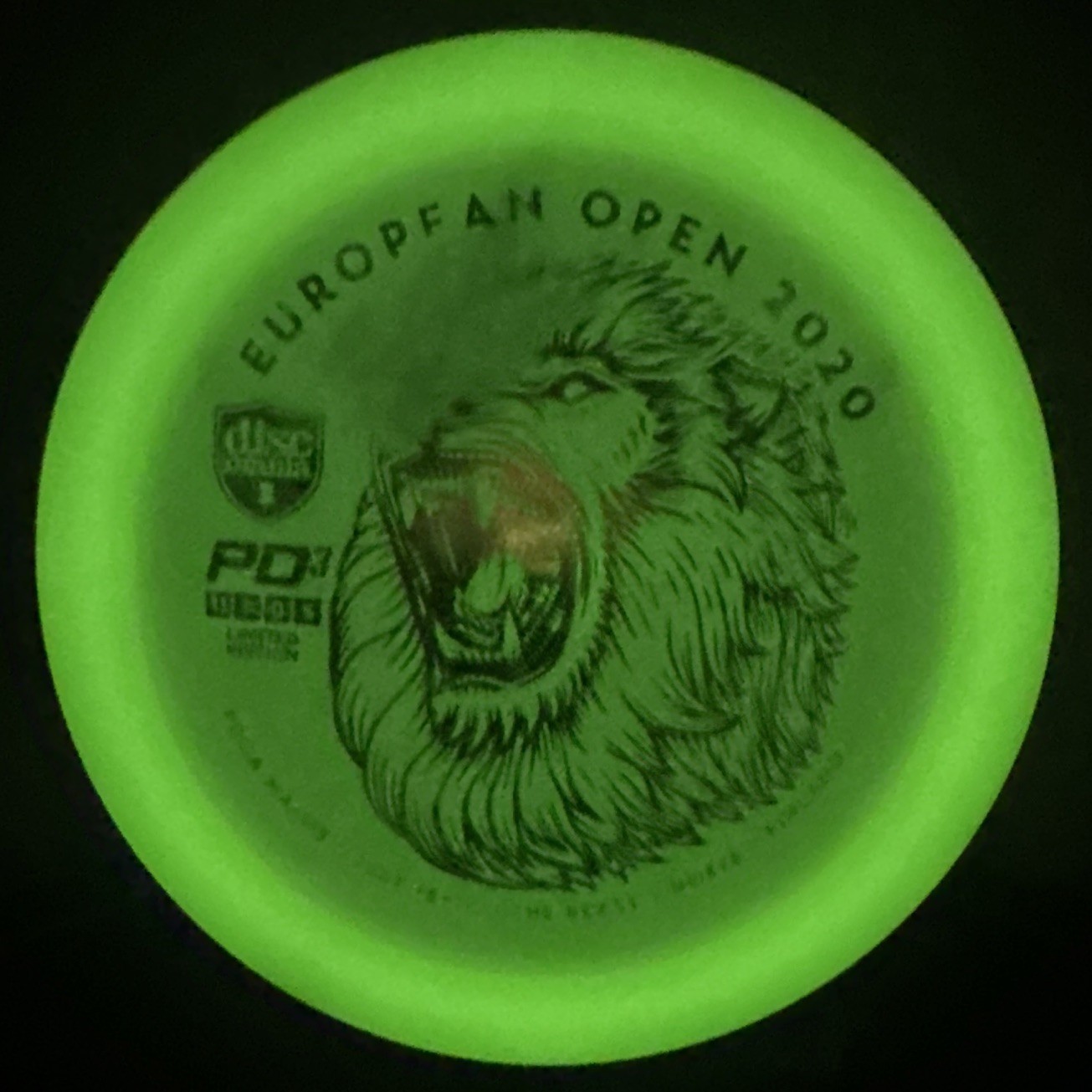 Discmania Glow PD3 -SE European Open 2020 LE Glow Yellow 11/9/0/5 178g Discmania Glow PD3 -SE European Open 2020 LE Glow Yellow 11/9/0/5 178g