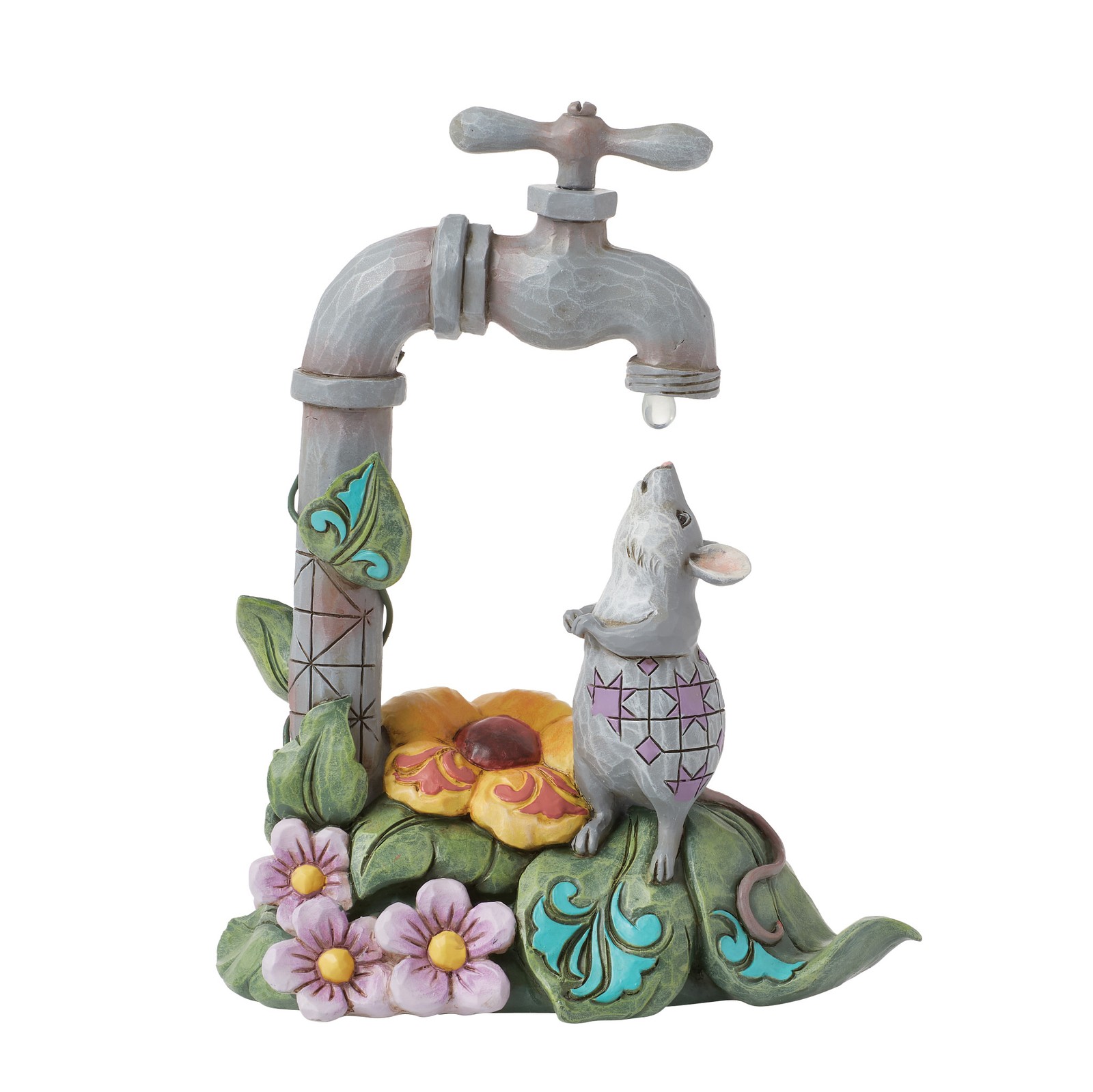 Enesco Jim Shore Heartwood Creek Mouse with Waterdrop Figurine 6 Inch Enesco Jim Shore Heartwood Creek Mouse with Waterdrop Figurine 6 Inch