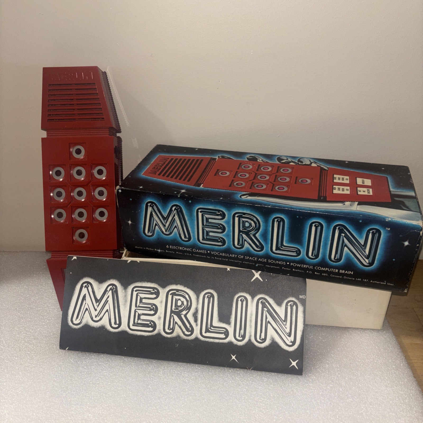 Vintage 1978 Parker Brothers Merlin The Electronic Wizard *Working* 