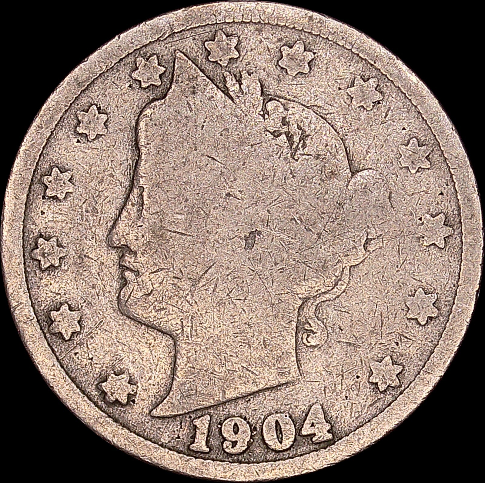 1904 5C Liberty Head \