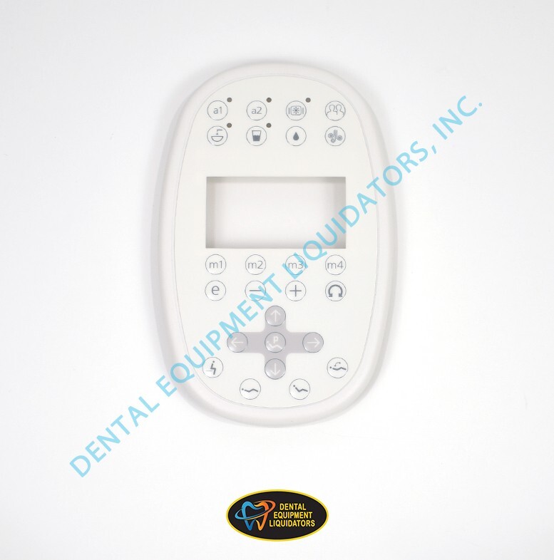 Adec Dental 500 Deluxe Touchpad Cover -  A-dec Replacement PN: 90.1442.00 White