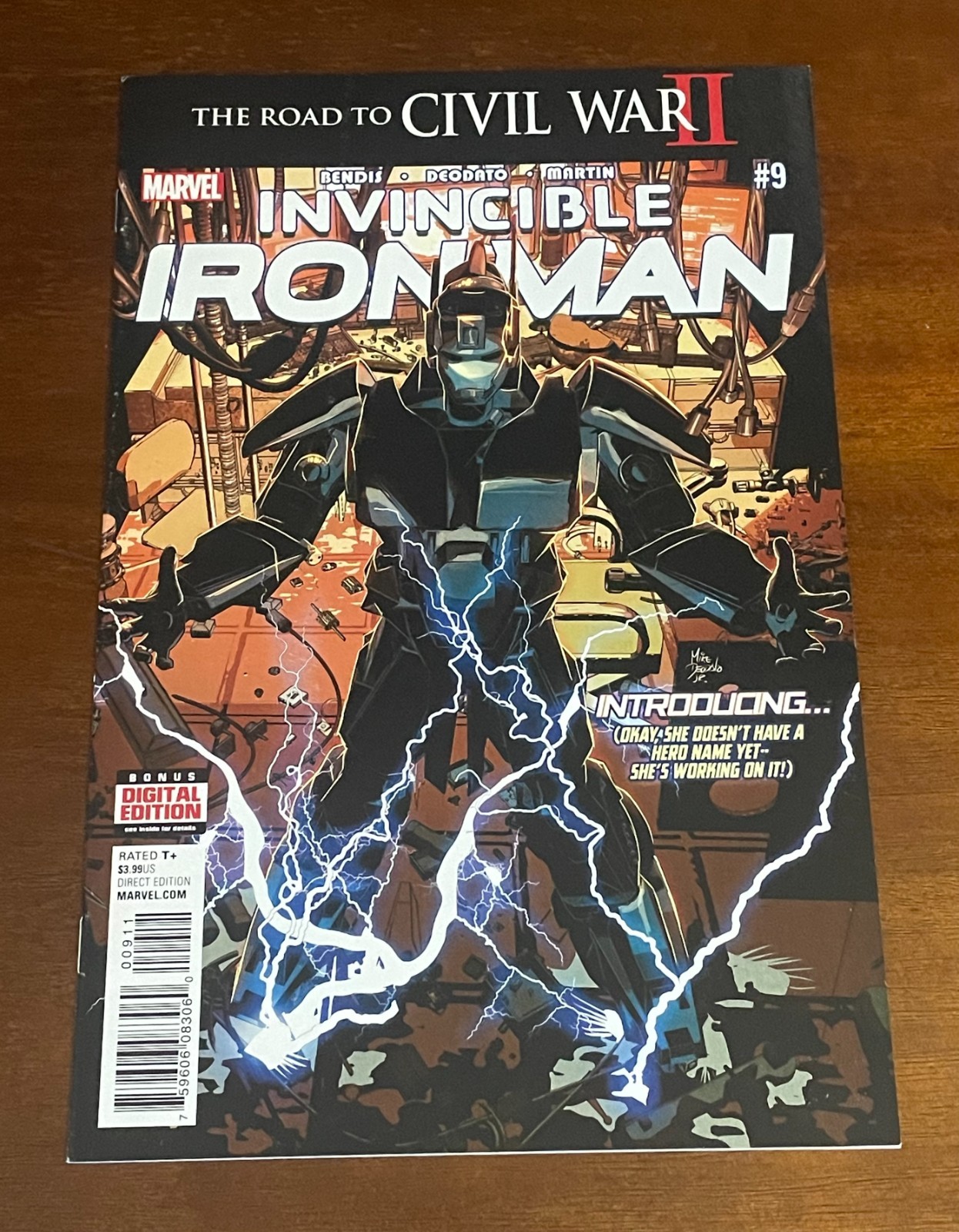 INVINCIBLE IRON MAN #9 NM 1st RIRI WILLIAMS (IRONHEART) 2016