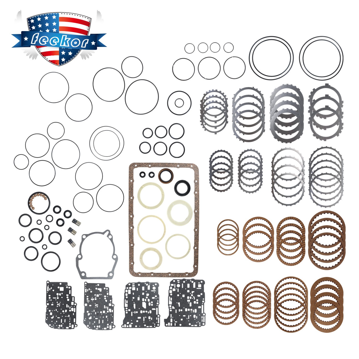 A960 A960E New Transmission Overhaul Master Rebuild Kit 6-Speed For Toyota LEXUS