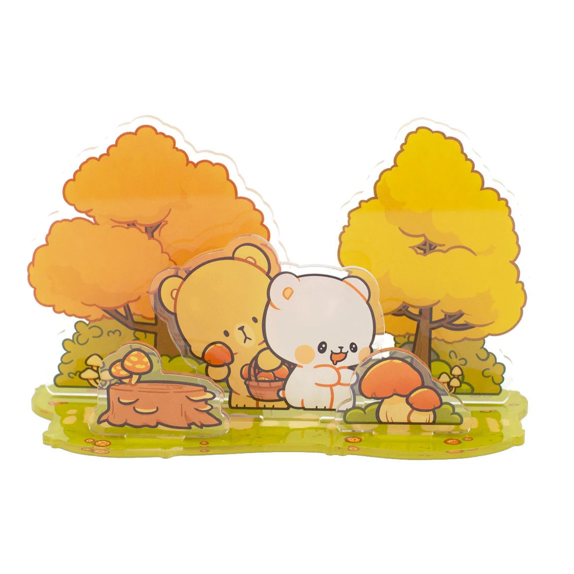 Milk Mocha Bear: Forest Forage Acrylic Standee
