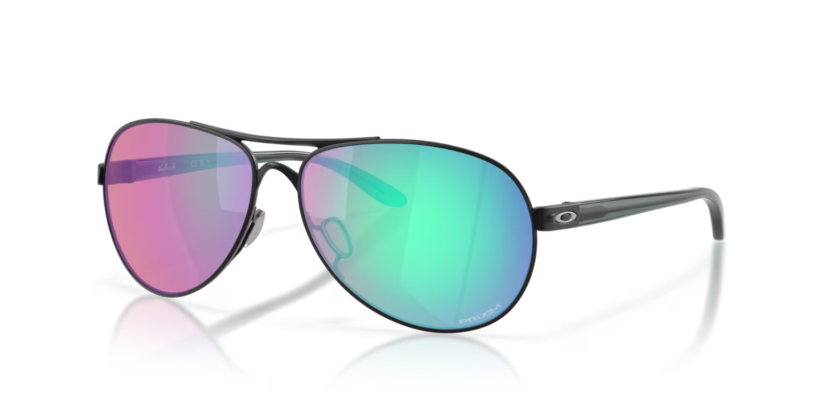Oakley Sunglasses Feedback OO4079-5359 Satin Black Frame / PRIZM Golf Lens