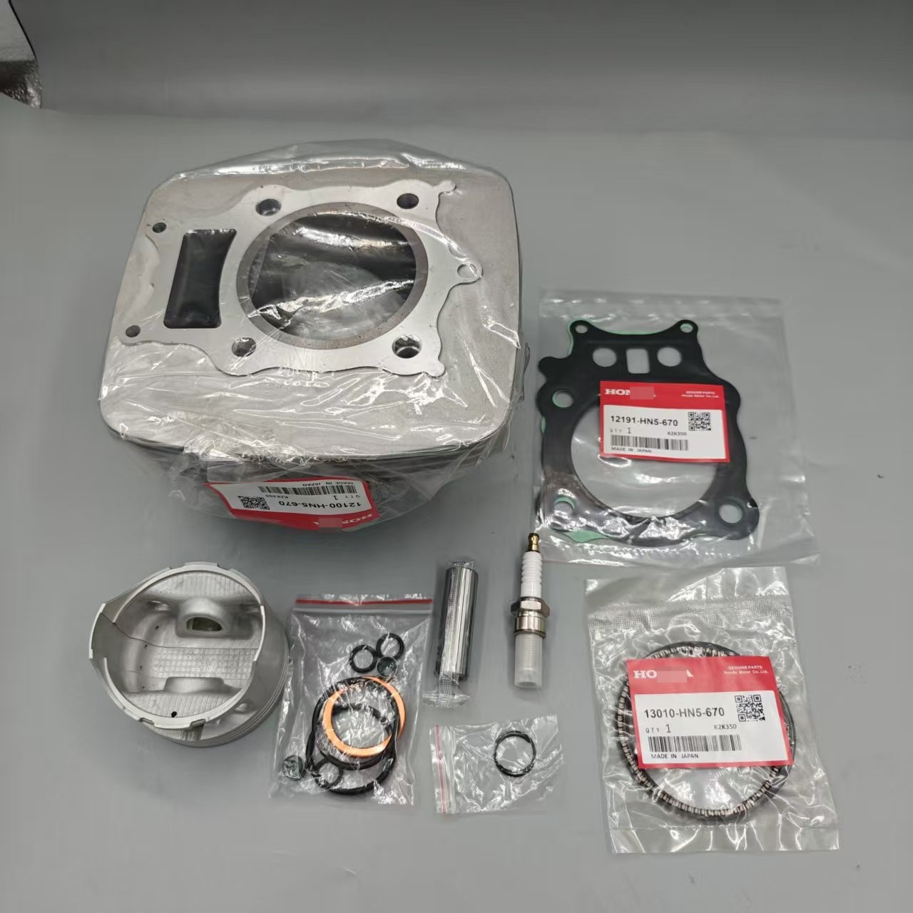New Cylinder Piston Gasket Top End Kit For Honda Rancher TRX350 2000-06 US Stock