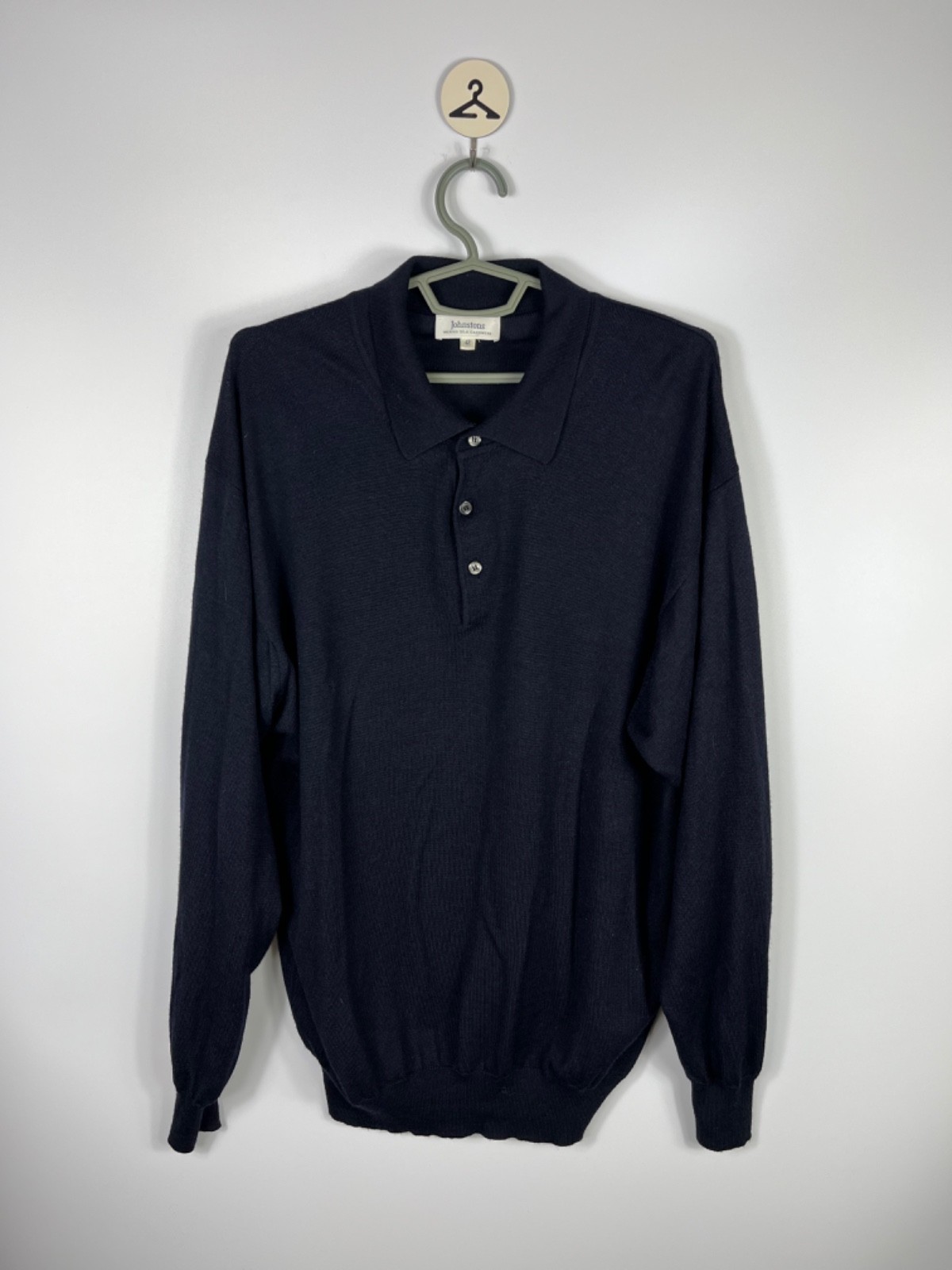 Vintage Johnstons Merino Wool Silk Cashmere Sweater